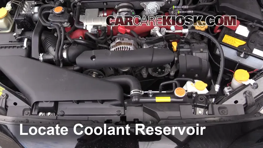 2016 Subaru WRX STI 2.5L 4 Cyl. Turbo Refrigerante (anticongelante) Sellar pérdidas